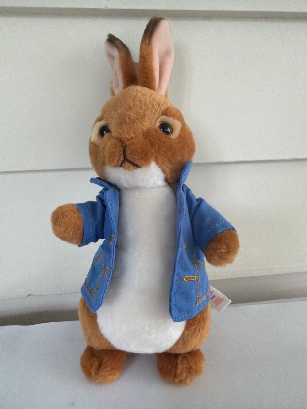 Peter Rabbit Plush Bunny TY 2018 Beanie Babies Rare Adorable Clean Children EUC